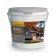 Paint for roofs and basements, 7 kg, brick color