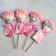 Lollipop on the stick "March 8, flowers", 30 g