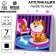 Application with sequins "Funny dog"