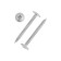 Self -tapping screws "Tundra", with a press -shaped, pointed, 4.2x41 mm, galvanized, 1 kg