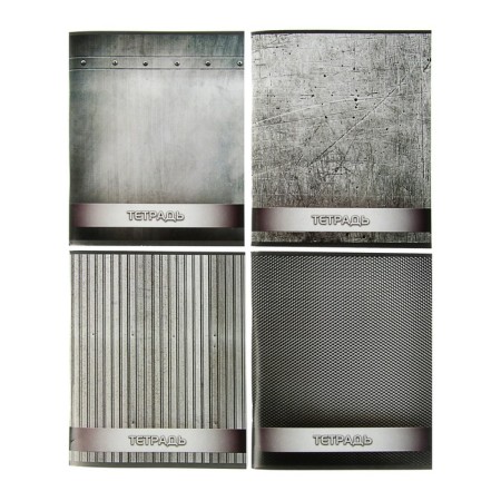 A notebook of 96 sheets in Calligrata Metal cage, cover covering cardboard, offset unit, mix