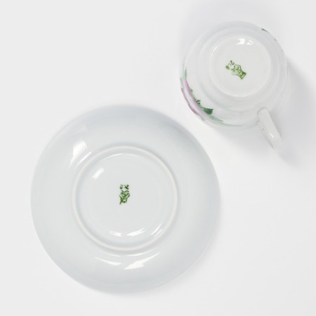 Tea couple 250 ml, saucer 15 cm, "peony"-3