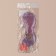 Gel mask for the area around the eyes "Night", 18 × 7 × 0.4 cm, purple color