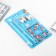 Gift set "I hurry for happiness", pencils 2 pcs, erasers 2 pcs, notebook