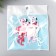 Decor for creativity of the rubber "Flamingo" set 6 pcs mix 7.5x3.5 cm