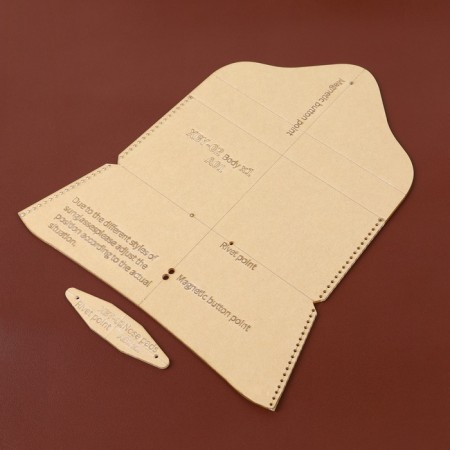 Set of patterns "Case for glasses", 17 × 8 × 0.5 cm, 2 pcs, acrylic-3