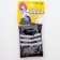 Carnival accessory stockings, black color with stripes, anime