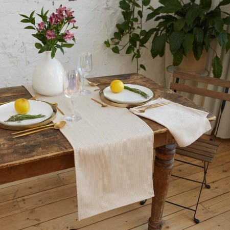 Ethel track 130x35 cm, col. Beige, 60% HL 40% PE, 370 g/m2