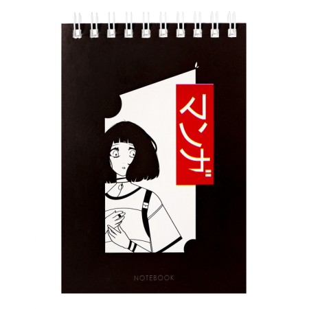 Notepad A6 60l CL per rowing anime, regional cards, BLPS, 4B ISS-3