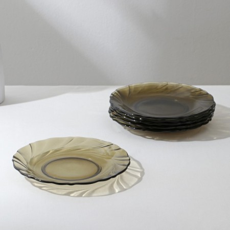 Alta Marea table set 24+1 item, glass, haze-3