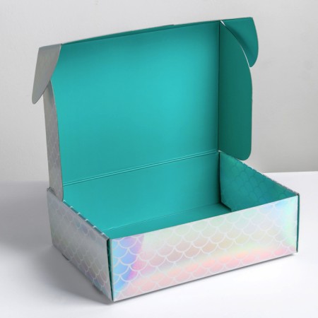 Gift folding box, packaging, My Sweet Mermaid, 30.5 x 22 x 9.5 cm-2