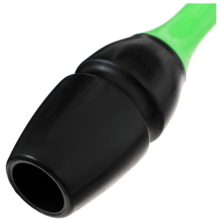 Bulas for rhythmic gymnastics inserted Grace Dance, 36 cm, green/black color-4
