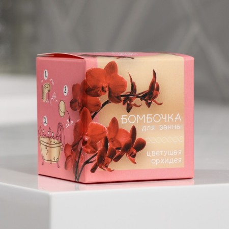 Bombing for a bath, 120 g, aroma of orchids, Beauty Fooch-1