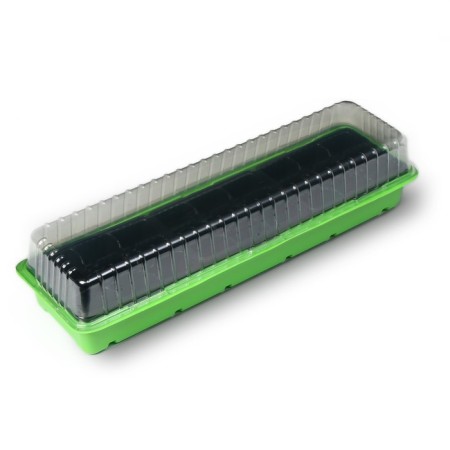 Mini-Pirate for seedlings, 57 × 18 × 12 cm, 3 inserts, 27 cells, Greengo-1