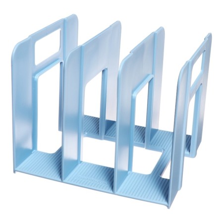 Papers stand, plastic Erichkrause Techno, Manga, Blue-1
