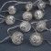 Garland “thread” 4 m with nozzles “ball mesh”, ip20, transparent thread, 20 LED, white glow, 8 modes, 220 V