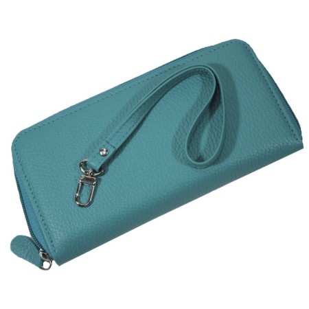Wallet, turquoise, fleet
