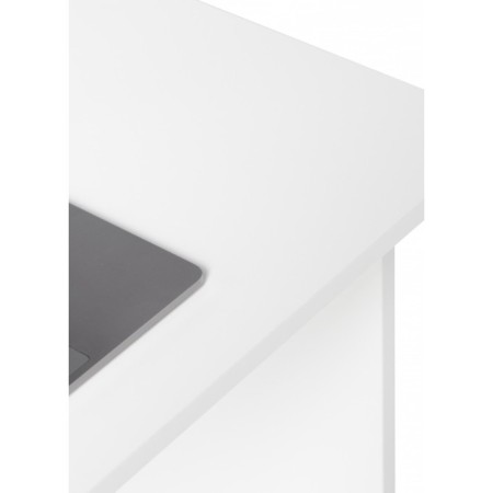 Компьютерный стол Kiwi ЛДСП, белый 80x48x75,5 см-5