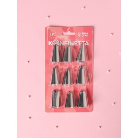A set of pastry tanks Konfinetta, D = 2.5 cm, 9 pcs-5