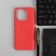 Pero cover for Xiaomi Redmi 10a, silicone, red