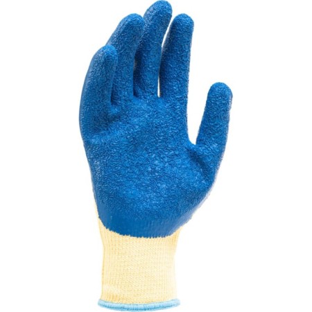 Gloves polyester workers, latex embossed coating, size 10, "Sibrtekh"-2