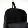 City backpack of artificial leather with lightning, 3 pockets, black color