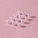 Sewing pearls, d = 4 mm, 250 g, white color