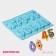 Baking uniform “Figures”, silicone, 26 × 21 cm, 10 cells (7 × 4 cm), color mix