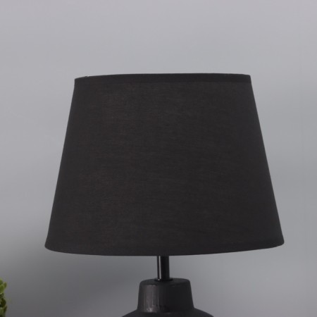 Table lamp "Lily" 1x40W E27 Black 25x25x38, 5cm-2