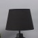 Table lamp "Lily" 1x40W E27 Black 25x25x38, 5cm