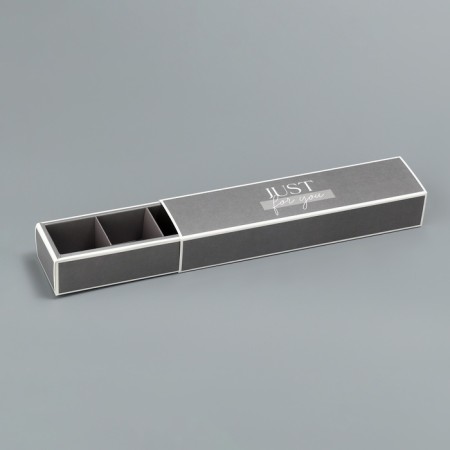 Box for sweets, confectionery packaging, 5 cells, “For you!”, 5 x 21 x 3.3 cm-2