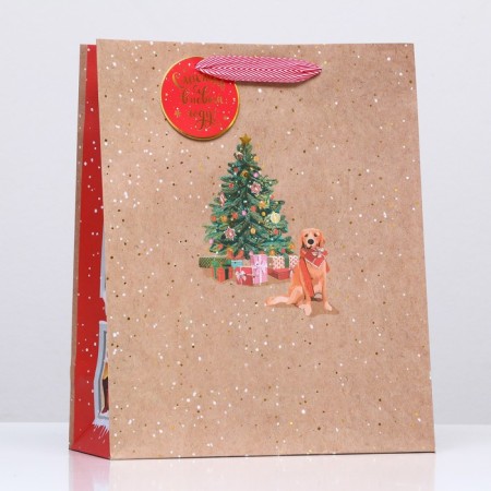 Gift package "We meet New Year" 26 x 32 x 12 cm-2