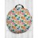 Pillow Siddle "Tropical Abstraction", Decorative, D = 52 cm
