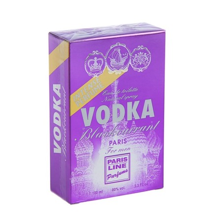 Men's toilet water Vodka Blackcurrant Intense Perfumed, 100 ml-2