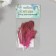 Decorative pheasant feather "Rice. Pink" set 20 pcs h = 5-7 cm