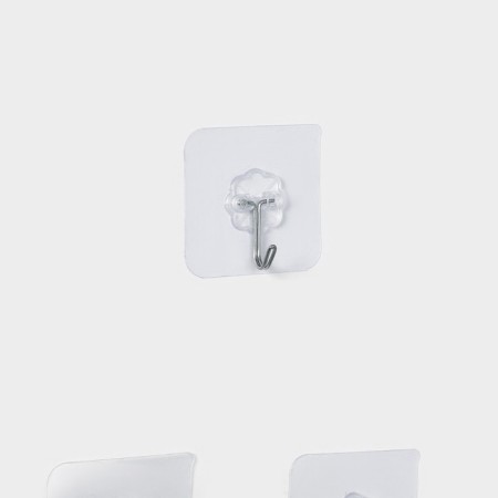 A set of self -adhesive hooks, 10 pcs, size 5.6 × 5.6 cm-5