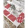 A set of napkins for setting the table "Large peas", rectangular, size 32x46 cm, 4 pcs