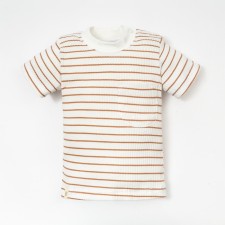 T-shirt T-shirt, I am Basic Line, height 80-86 cm, beige strip
