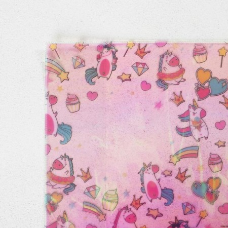 The holographic cover for the “Unicorns” notebook, 34.7 x 21.1 cm-6