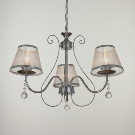 Chandelier 2425/3 E27 40W chrome 52x52x32-60 cm Bayerlux-2