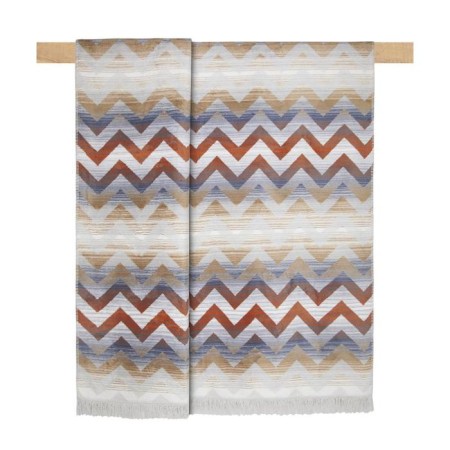 Zigzag blanket, size 200x220 cm-1