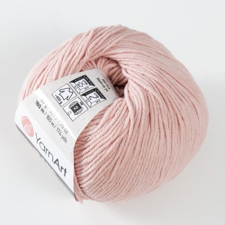 Yarn "jeans" 55% cotton, 45% acrylic 160m/50g (83 powder)-1
