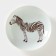 Porcelain plate "Safari. Zebra ", d = 20.5 cm