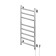 The electric heated towel -sprayer "Sanprise" Avadro P8, 300x800 mm, right, chrome