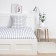Stew and I "Cell" Color white: sheet 145x214 cm, 70x70 cm, calico, 100% cotton