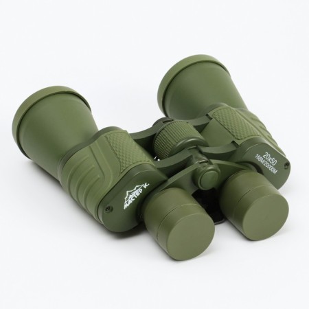 Бинокль 20х50, "Военный", цвет болотный-4
