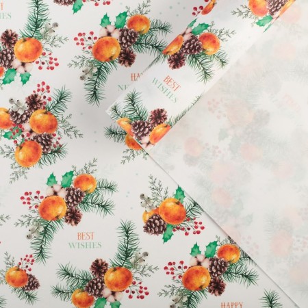 Package Crafts "Mandarin mood", 70 x 100 cm, New Year-1