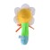 A rattle on the stick "Chamomile", color mix