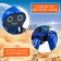 Musical Robot "Willie", light and sound effects, walks, blue color