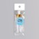 A bottle for storage, with a pipette, 30 ml, gold/white color